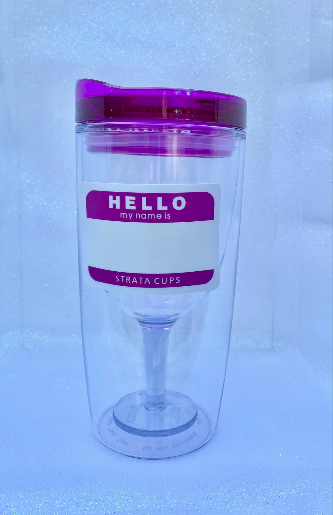 10 oz. Insulated Wine Tumbler With Lid