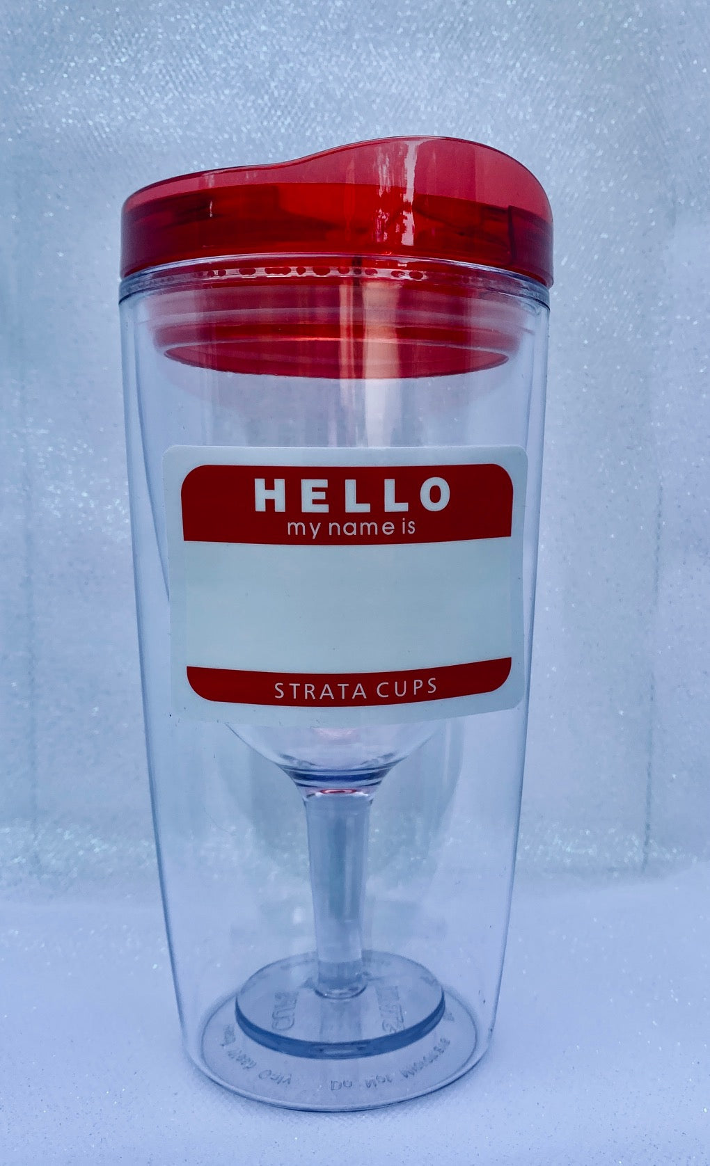 10 oz. Insulated Wine Tumbler With Lid