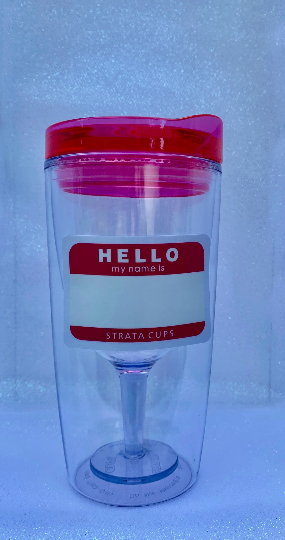 10 oz. Insulated Wine Tumbler With Lid