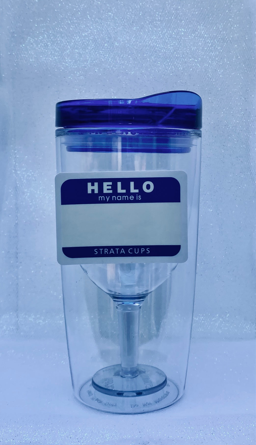 10 oz. Insulated Wine Tumbler With Lid
