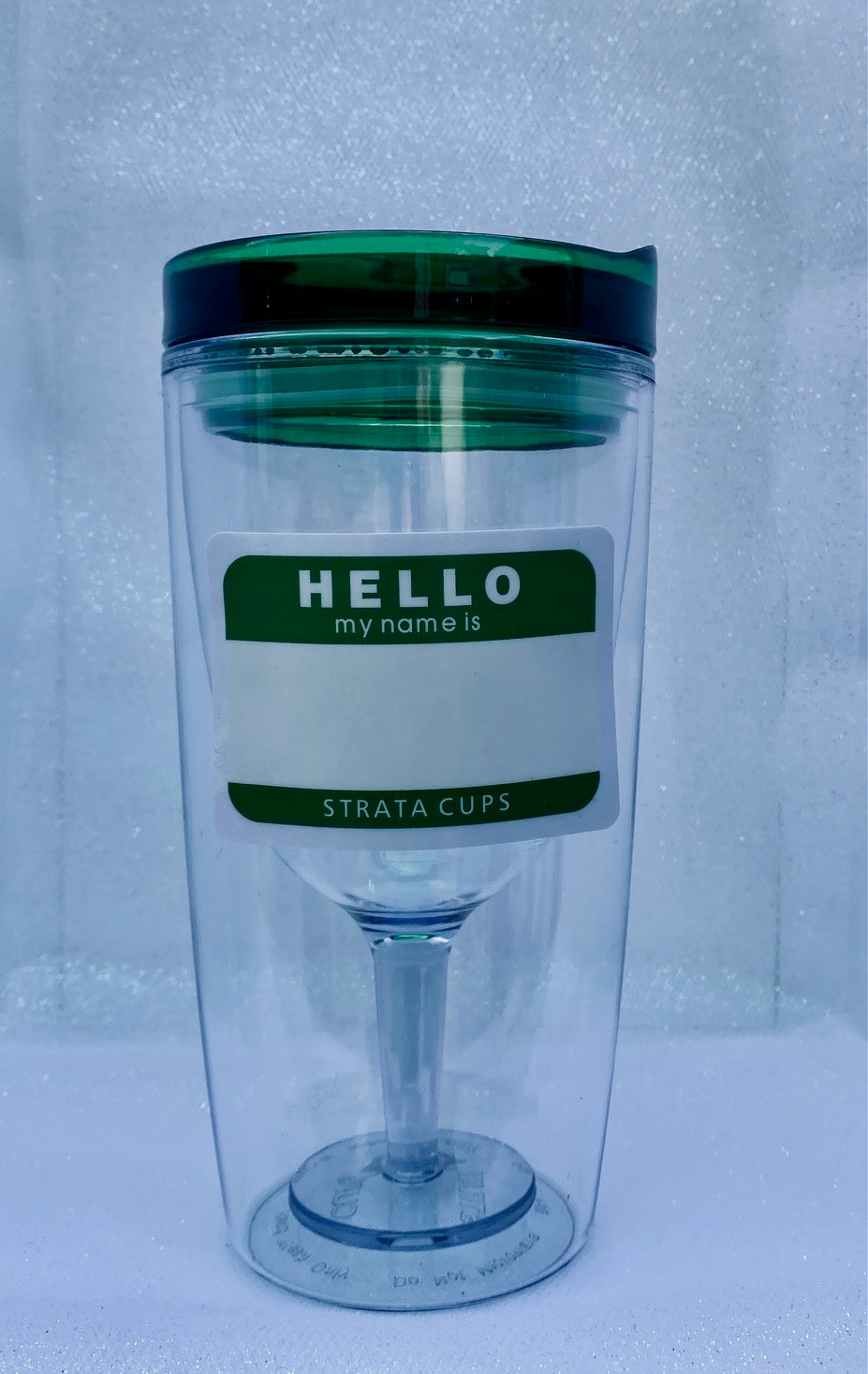 10 oz. Insulated Wine Tumbler With Lid
