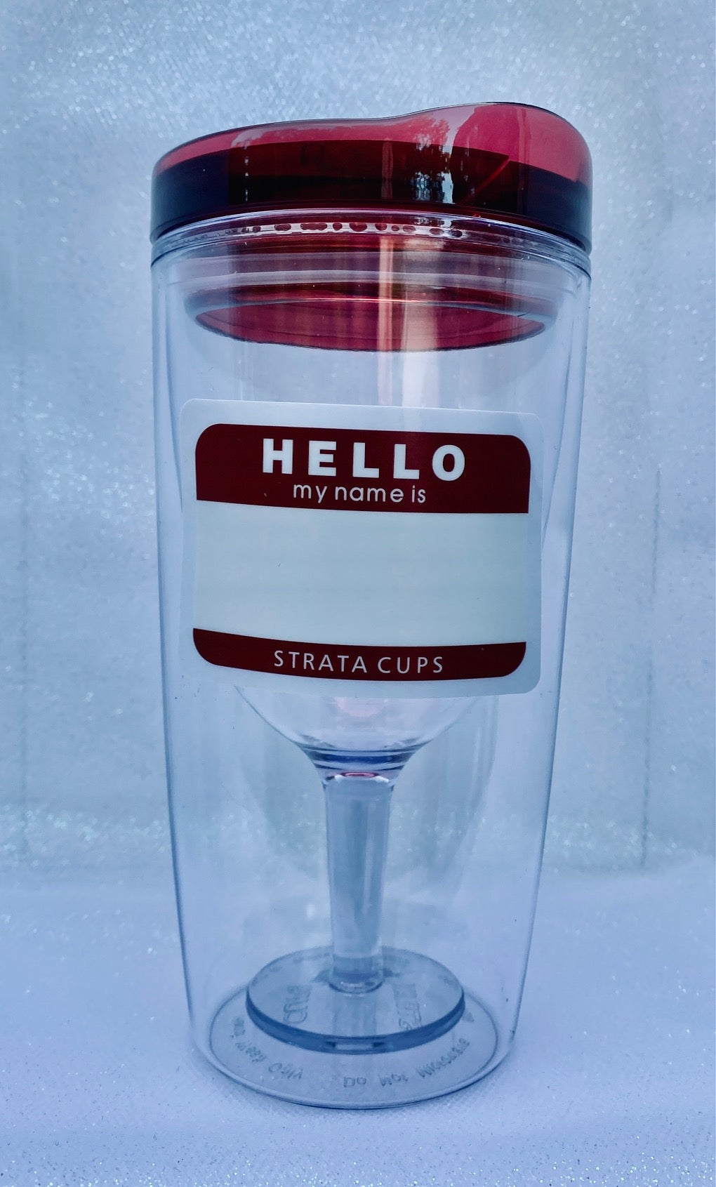 10 oz. Insulated Wine Tumbler With Lid