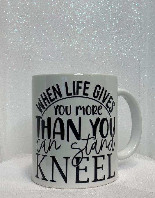 11oz. Ceramic Mugs - When Life Gives You